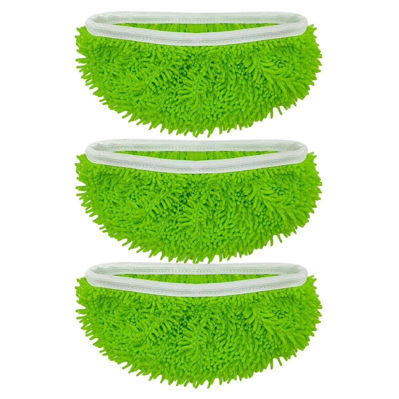 10pcs Reusable Microfiber Mop Pads Compatible for Swiffer Sweeper Mop Dry Sweeping Cloth Washable Wet Mopping for Floor Cleaning