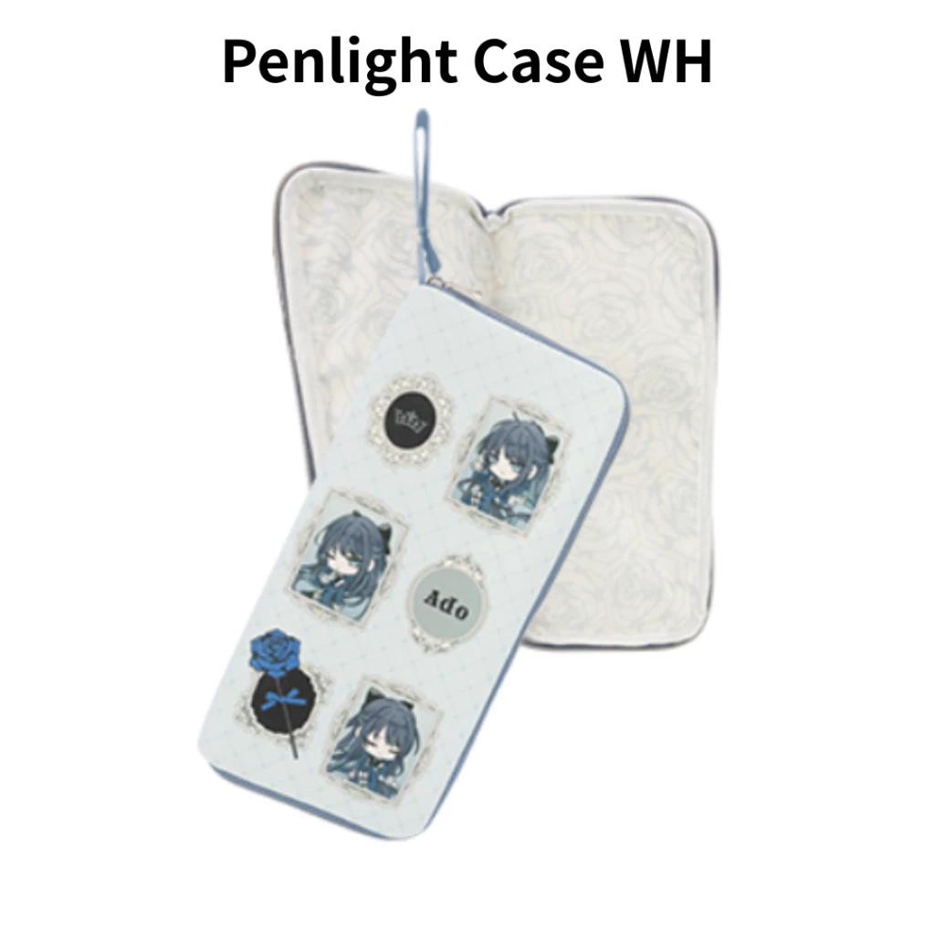 Brand-New Ado × ROUND1 Collaboration Goods Japan Limited – Figure Winter Ver. / Penlight Case (Black, White) / Storage Box (Black, White)