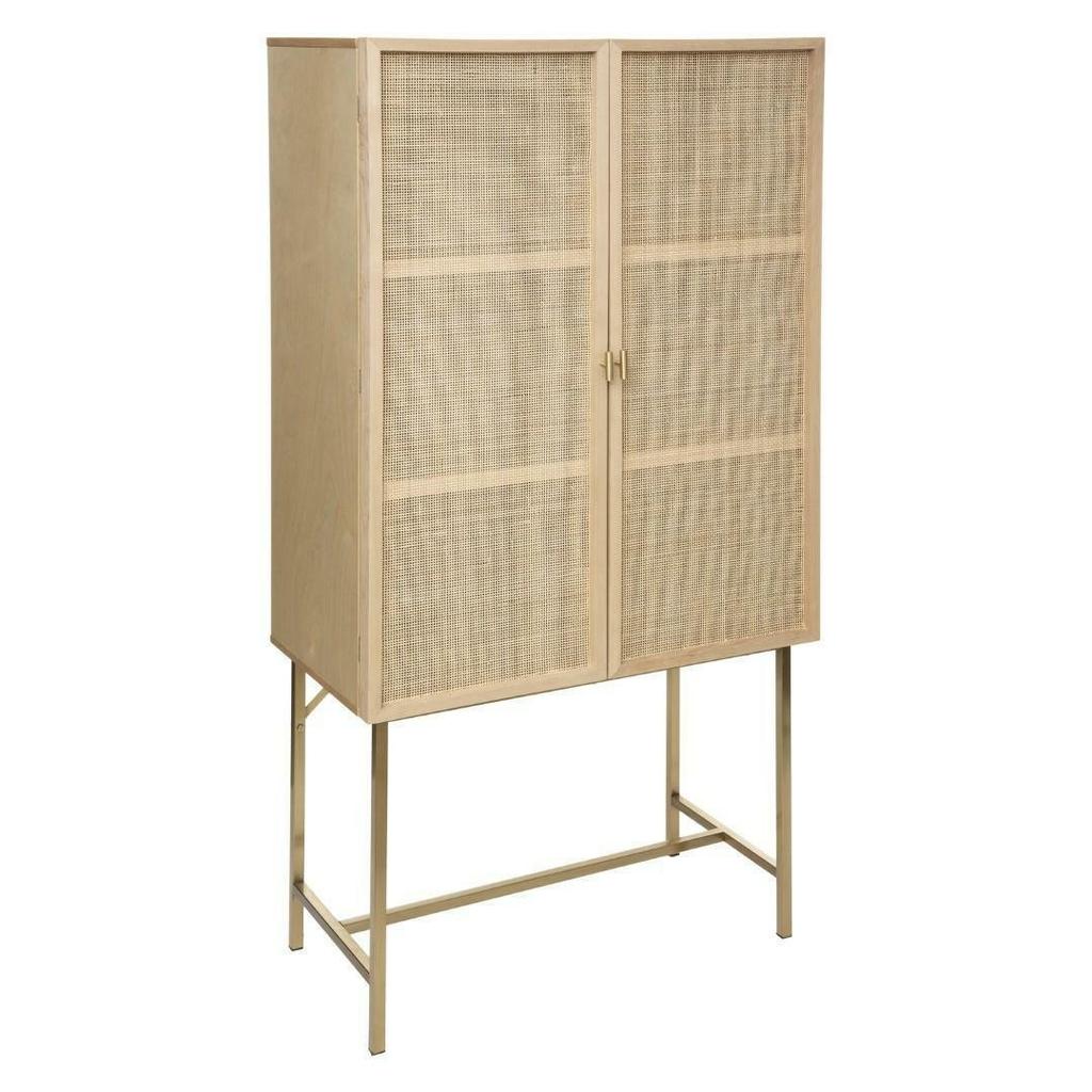Rayo rattan tall chest of drawers