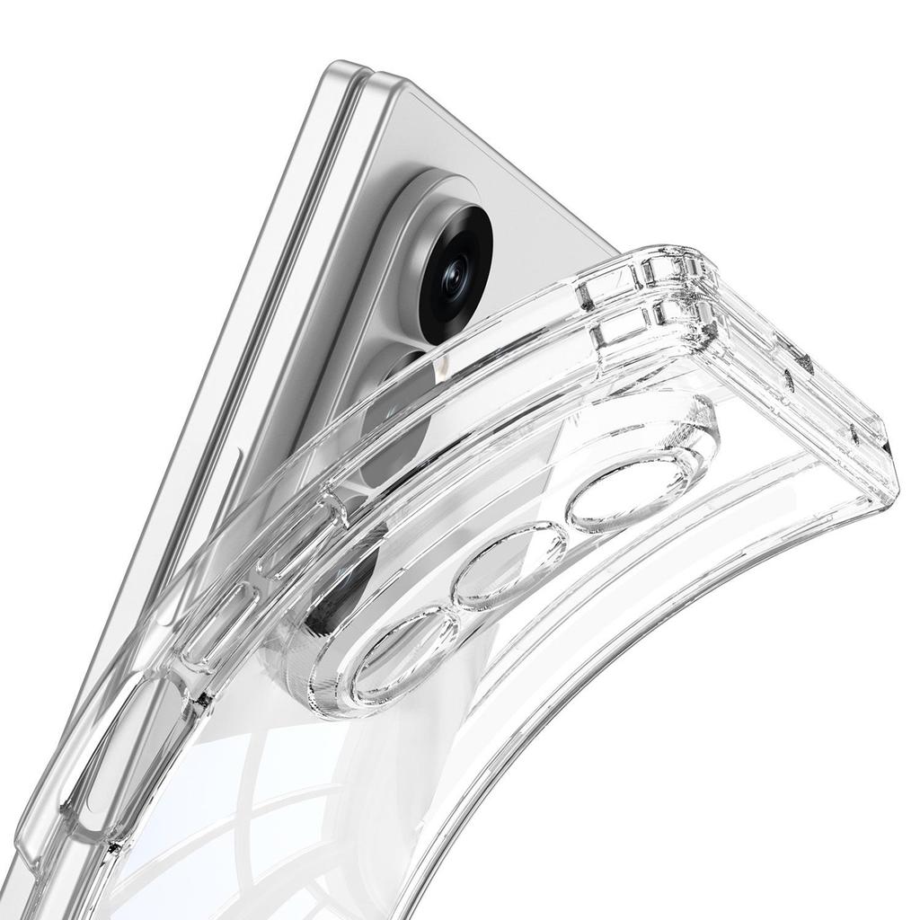 Samsung Z Fold7 Airbag Drop-proof Magnetic Magsafe Acrylic Case for 6th/7th Gen Foldable Phone.