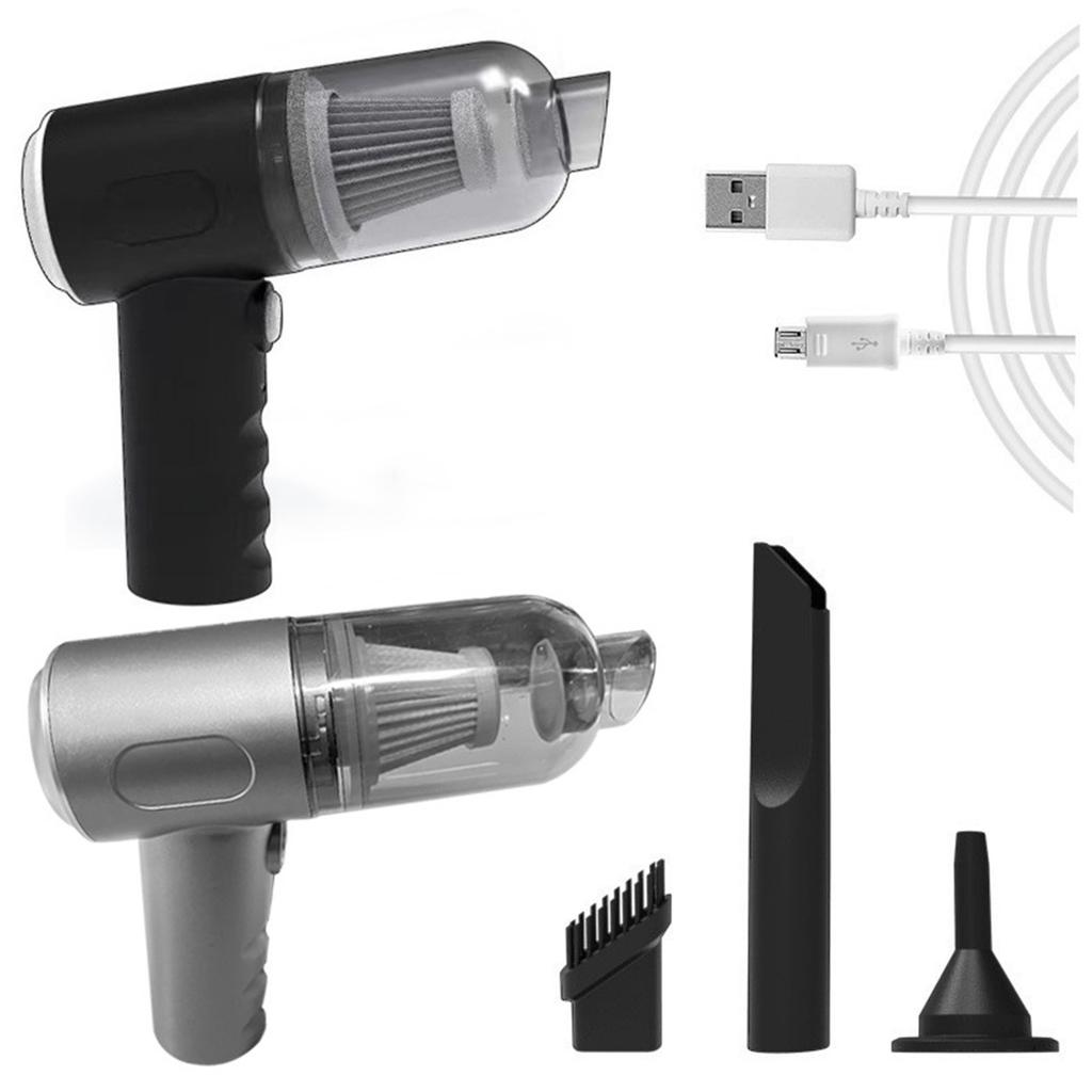 Handheld Cordless Vacuum Cleaner Portable Mini Wireless Vacuum with USB Charging and Multiple Attachments for Home Car Office Cleaning