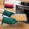 2 st halkfria skållningsskyddande ugnsvantar Hängande värmetåliga handskar Portabla mikrovågshandskar Bakning