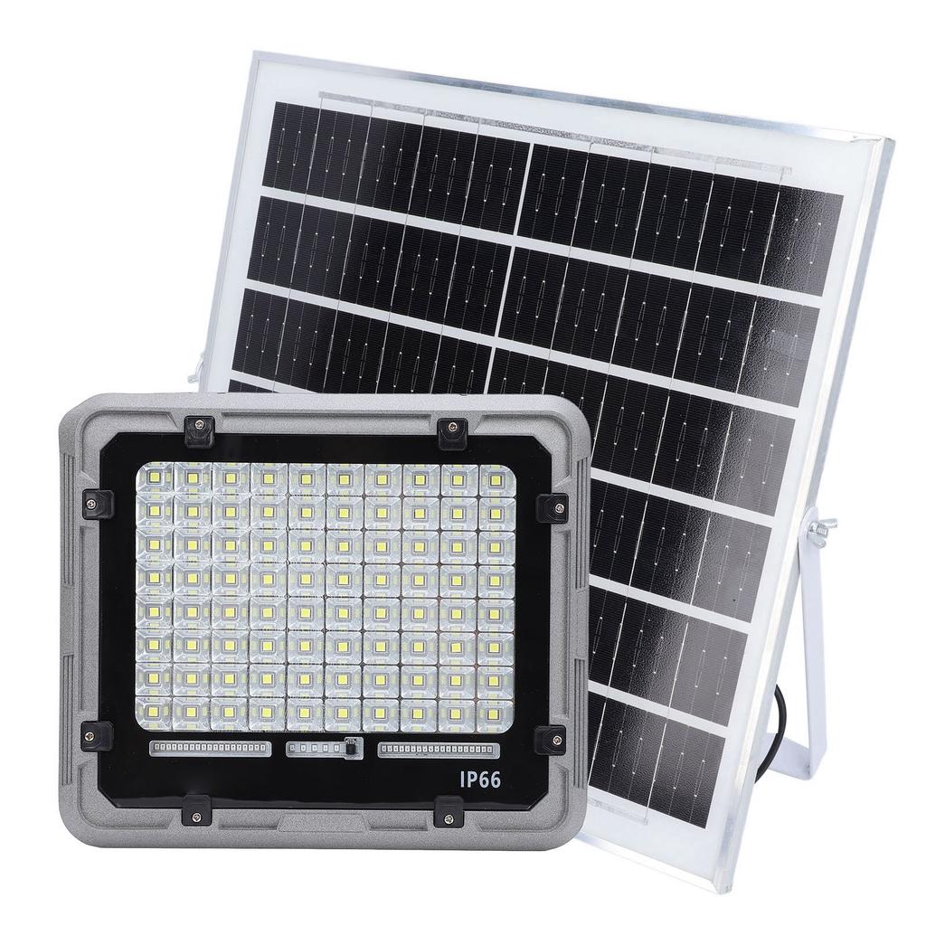LED Solar Lights Outdoor Water Proof Solar Powered Security Flood Light 300W 80LED with 10000mAh Bat