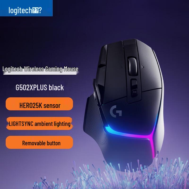 Logitech G502 X PLUS LIGHTSPEED RGB Gaming Mouse