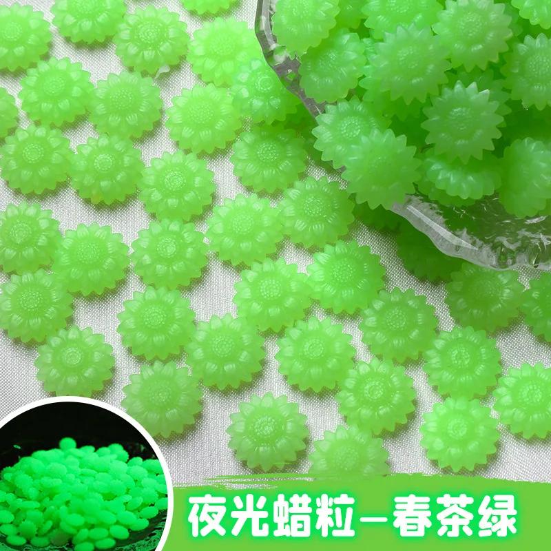 

100pcs New Luminous Sealing Wax Particles DIY Scrapbooking Invitation Stamping Fluorescent Semi Transparent Wax Material