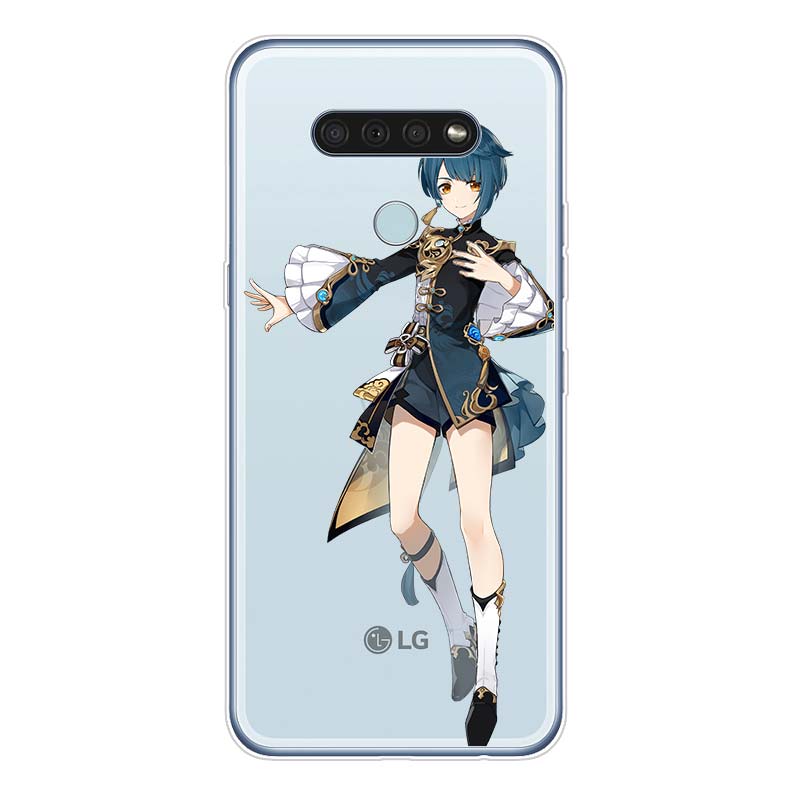 Genshin Impact Game For LG K92 K52 K62 K22 K71 K61 K51S K41S G8 G8S G8X V35 V50 V40 V50S V60 Q60 Phone Case