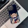 Anime Toga Himiko Phone Case For iPhone 17,16,15,14,13,12,11,Pro,XS,Max,Plus,Mini,SE4,E Black Matte Shockproof Cover