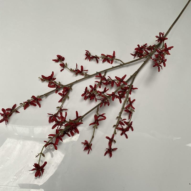 

Artificial Green Plant For Wedding Decorations And Outdoor Events Dark Red
