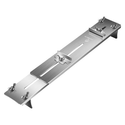 Schärfsteinhalter verstellbar – Edelstahl-Schleifsteinhalter, Spülbeckenbrücke für 31,8–41,9 cm Spülbeckenlänge, Steinlänge 8,1–23,9 cm