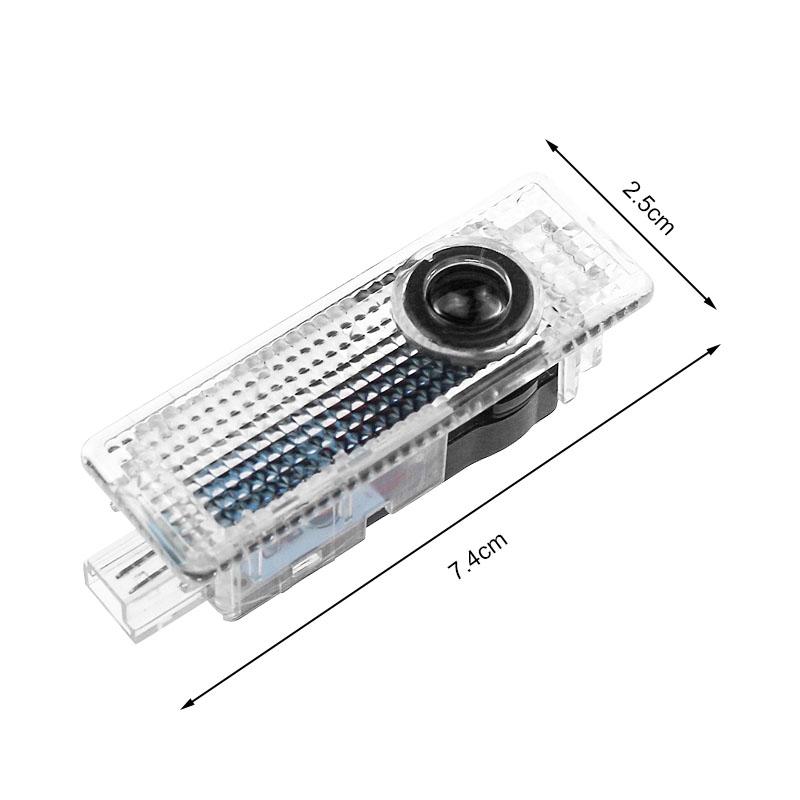 2pcs HD Led Welcome Light Car Door Projector Lamps Car Accessories For BMW 3 5 6 7 Serie X3 X5 X6 M E70 E71 E90 E91 F30 F10 E92