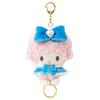 Sanrio My Sweet Piano Mascot Holder with Reel ( Blue ) Japan NEW