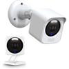 All-New Wyze Cam V4 Camera Surveillance Mount, Compatible with Wyze Cam V4 ONLY Weatherproof Protective Housing and 360 Degree Adjustable (Camera Not