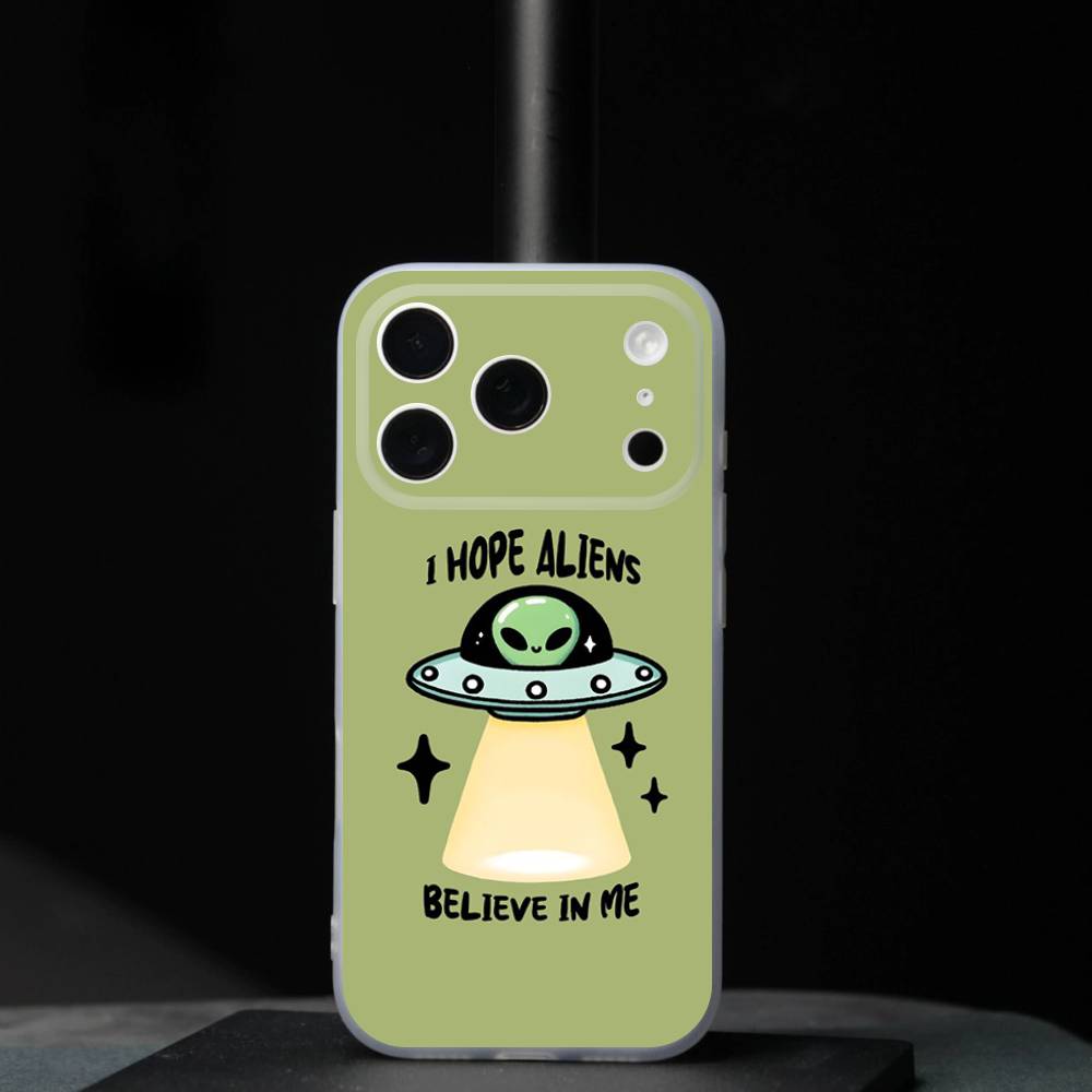 

Space UFO Alien Thing Funny For iPhone 11,12,13,14,15,16,17,Pro,Max,Plus,Mini,SE4,E Phone Case With Magsafe Wireless iPhone12PROMAX