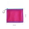 Mesh Travel Cosmetic Bag Portable Makeup Storage Bag Purses Women Large Capacity Zipper Make Up Organizer Storage Clutch