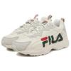 FILA Ray Tracer Linear Low Top Running Shoes Grey/Black/Red 1RM01346_142