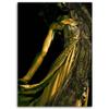 Canvas Print Gold Glamour Woman