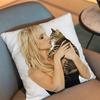 Toxic B Pop Britney Spears Cushion Cover Suitable For Sofa Car Bedroom Office Cushions Decorative Pillow Case