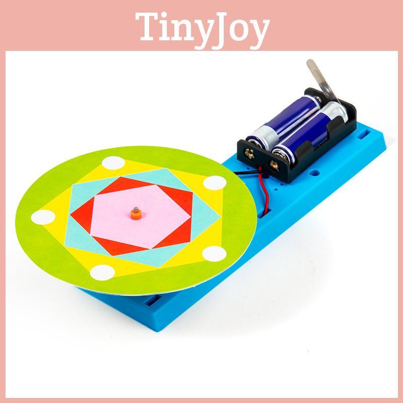 Expérience Scientifique Bricolage Roue Chromatique de Newton Persistance Visuelle Kit Scientifique Pour l'Éducation et les Enfants