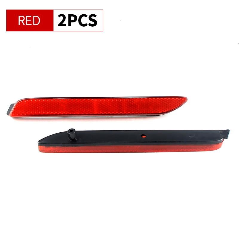 

For Toyota Harrier Sienna EZ Alphard Aygo Lexus GX470 RX300 5630 NX RC Car Rear Bumper Reflector Tail Brake Light Cover No Bulb 2PCS Red Shell