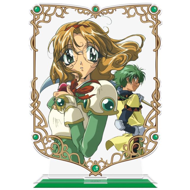 TV Anime  Magic Knight Rayearth  Acrylic Character Stand: Fu & Ferio