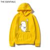 2022 Felpe con Cappuccio Panda Kawaii Unisex Harajuku Needs More Boba Felpa con Cappuccio Unisex Primavera Autunno Estetica Cartone Animato Grafica Felpa