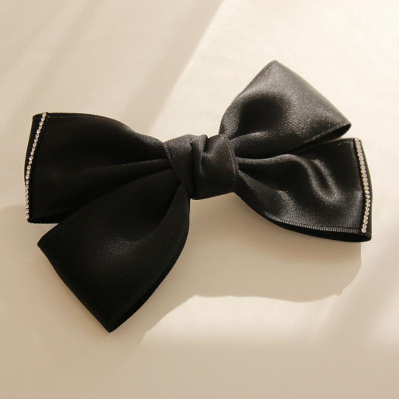 J.Lauren Romantic Big Ribbon Auto Hair Pin H0929