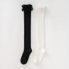 Lolita Thigh-high Socks Academy Style Thigh-high Socks Lace Trim Slimming Knee-high Socks