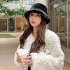 2023 Korean Style Waterproof Mink Bear Hat with Cat Ears - Warm Spring/Autumn Fashion for Women