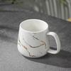 Creative Nordic Style Marble Pattern Cup Ceramic Mug Water Cup Milk Cup Coffee Cup 1-2 Pcs Available