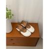 Fashion flat Mary Jane shoes women's spring and summer 2025 new retro shallow mouth single shoes casual soft-soled women's shoes