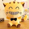 Cute big face cat plush toy doll throw pillow cat doll rag doll children's birthday gift