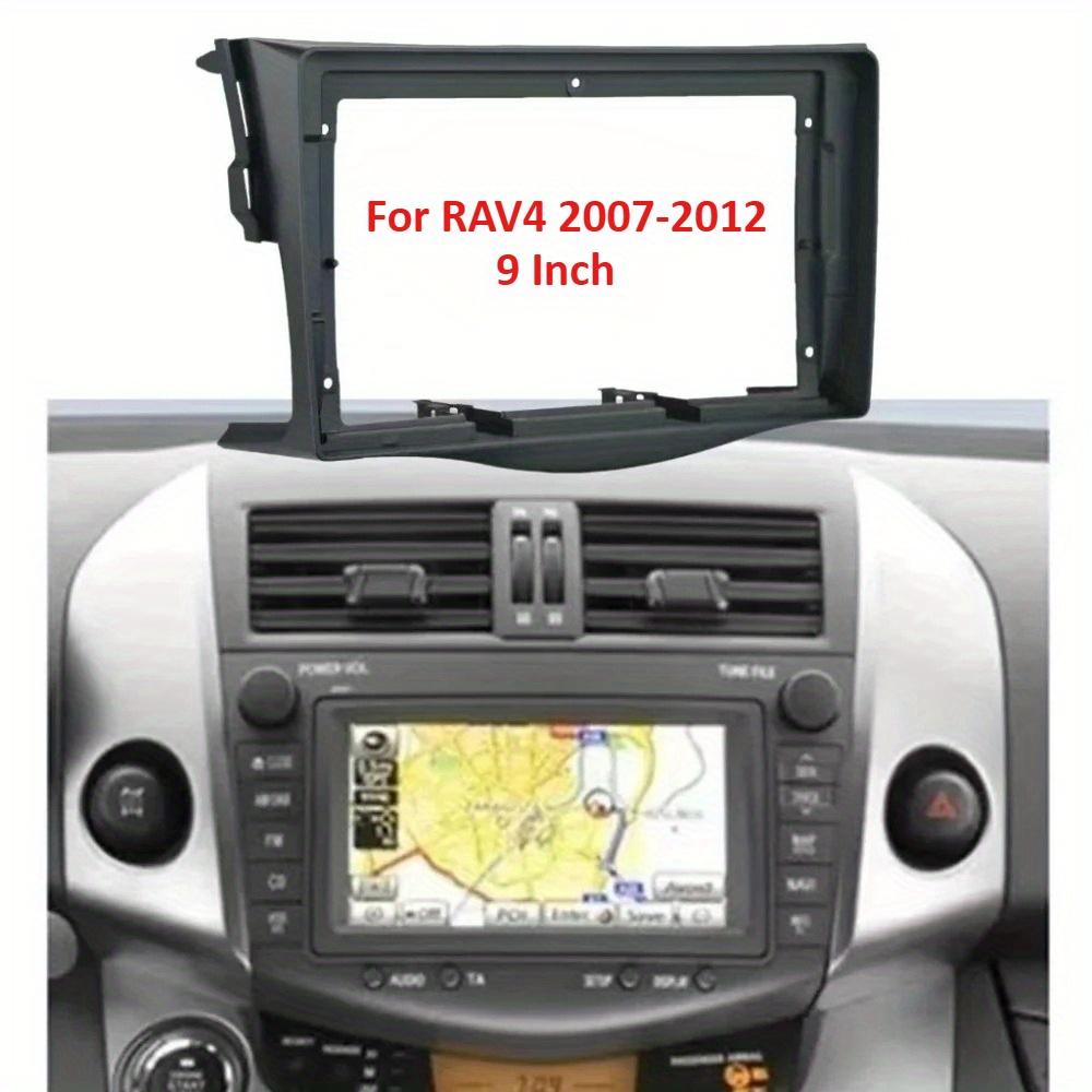 Car Fascia For TOYOTA RAV4 2007-2012 9 Inch Fit Car Frame Kits  Fitting Adaptor Panel In-dash Mount Installation Interior Mouldings