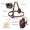 IPX4 Waterproof Running Gear for Runner USB Rechargeable Night Running Lights LED Chest Light with Safety Warning Lamp
