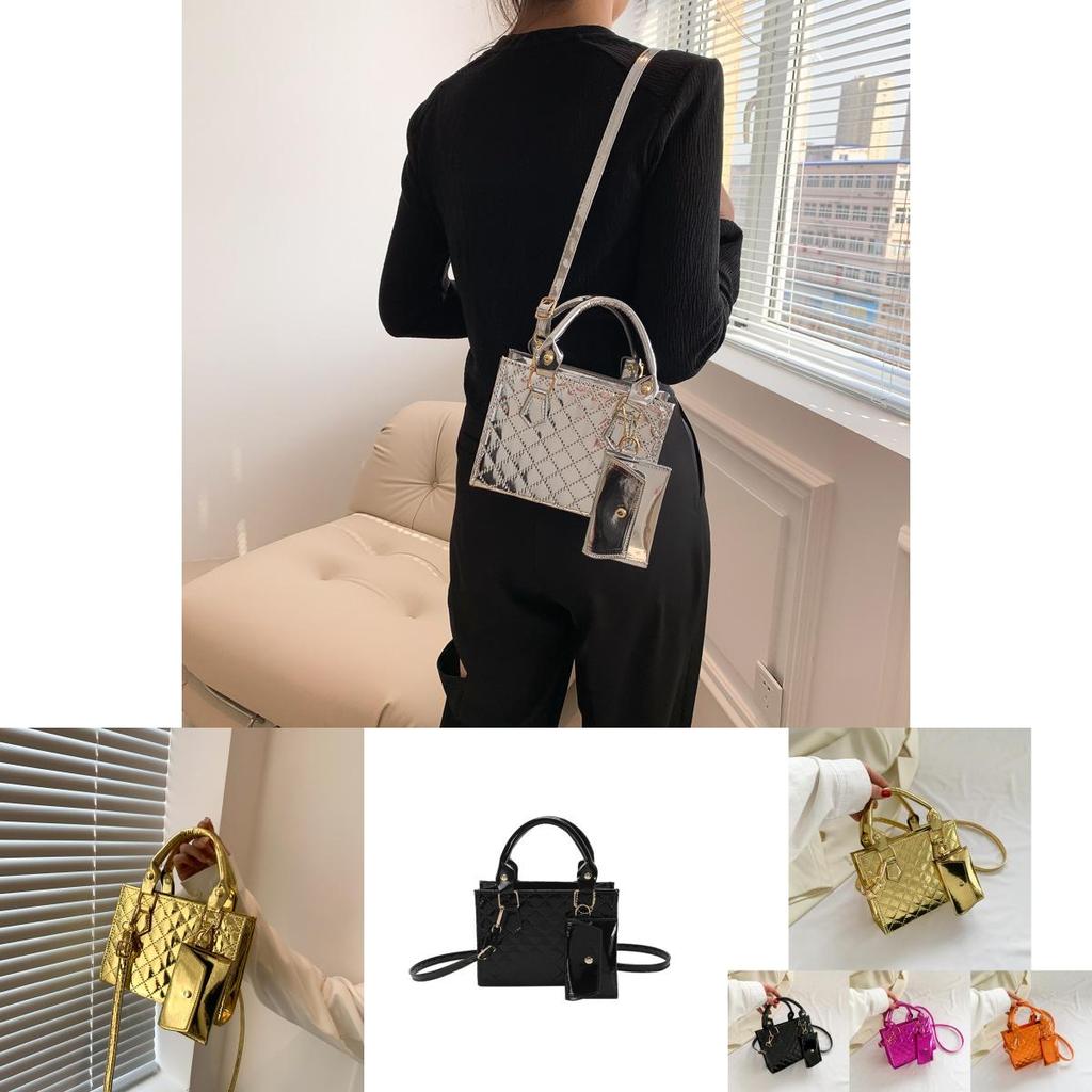 Trendy Shoulder Handbag Stylish Square Bag With Spacious Design For Daily Use
