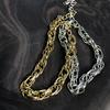 Punk Retro Wild Short Short Neck Necklace Female Simple Twist Thick Chain Personality Necklace