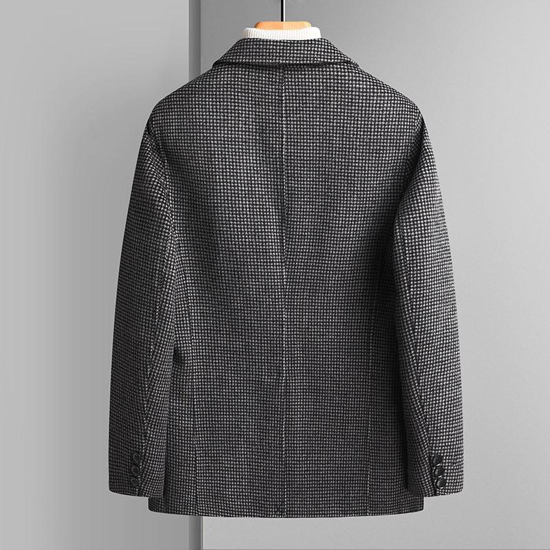 Autumn and Winter Double-sided Single-sided Woolen Suit Jacket for Middle-aged and Young People