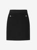 SOUP Elastic Banding Stitch Mini Skirt (Oz3Srr1)