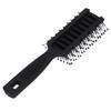 Detangling Hair Brush ABS Anti Static Non Slip Vented Massage Hair Brush with Hanging Hole for Hair CareBlack