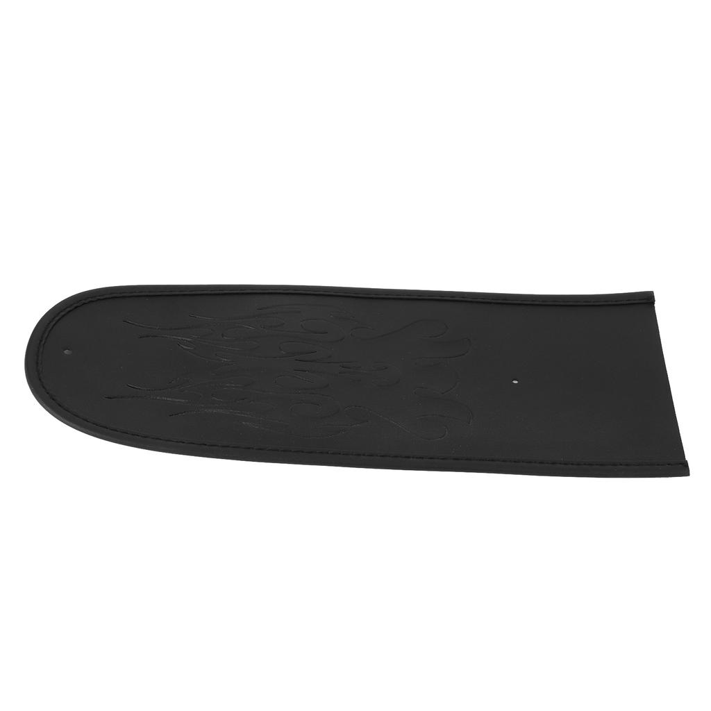 Motorcycle Fender Protector Decor Mudguard Cover Pad Artificial Leather Fit for XL 883 1200 48Black