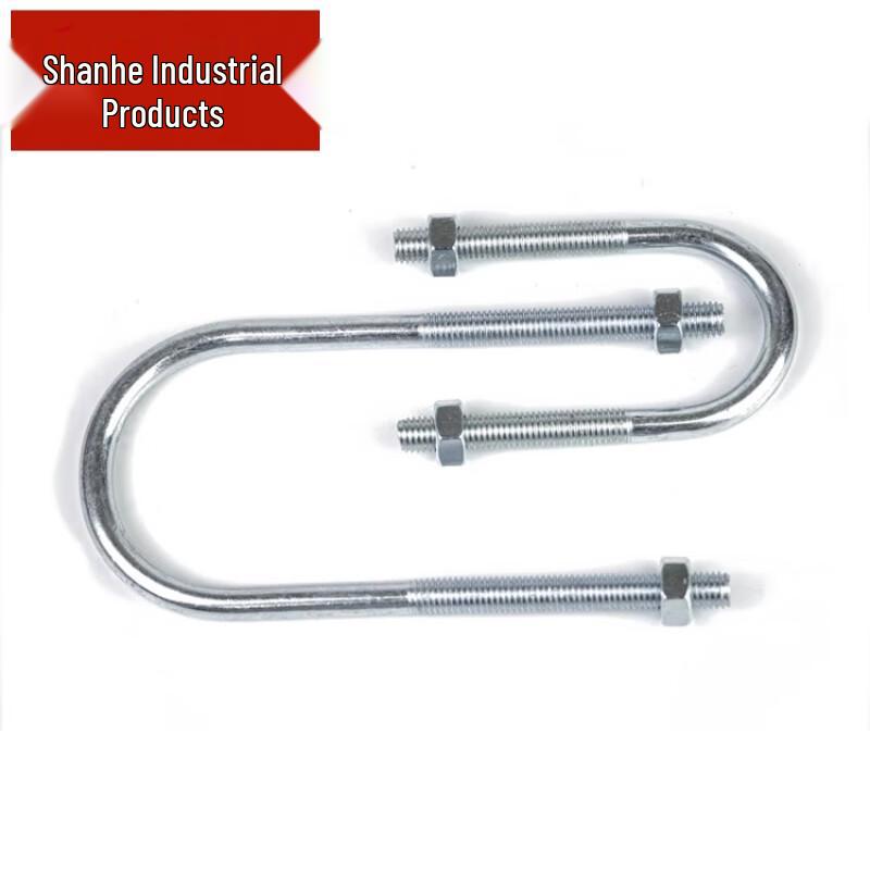 M14/M16 Carbon Steel Galvanized U-Bolt 14x62x120mm