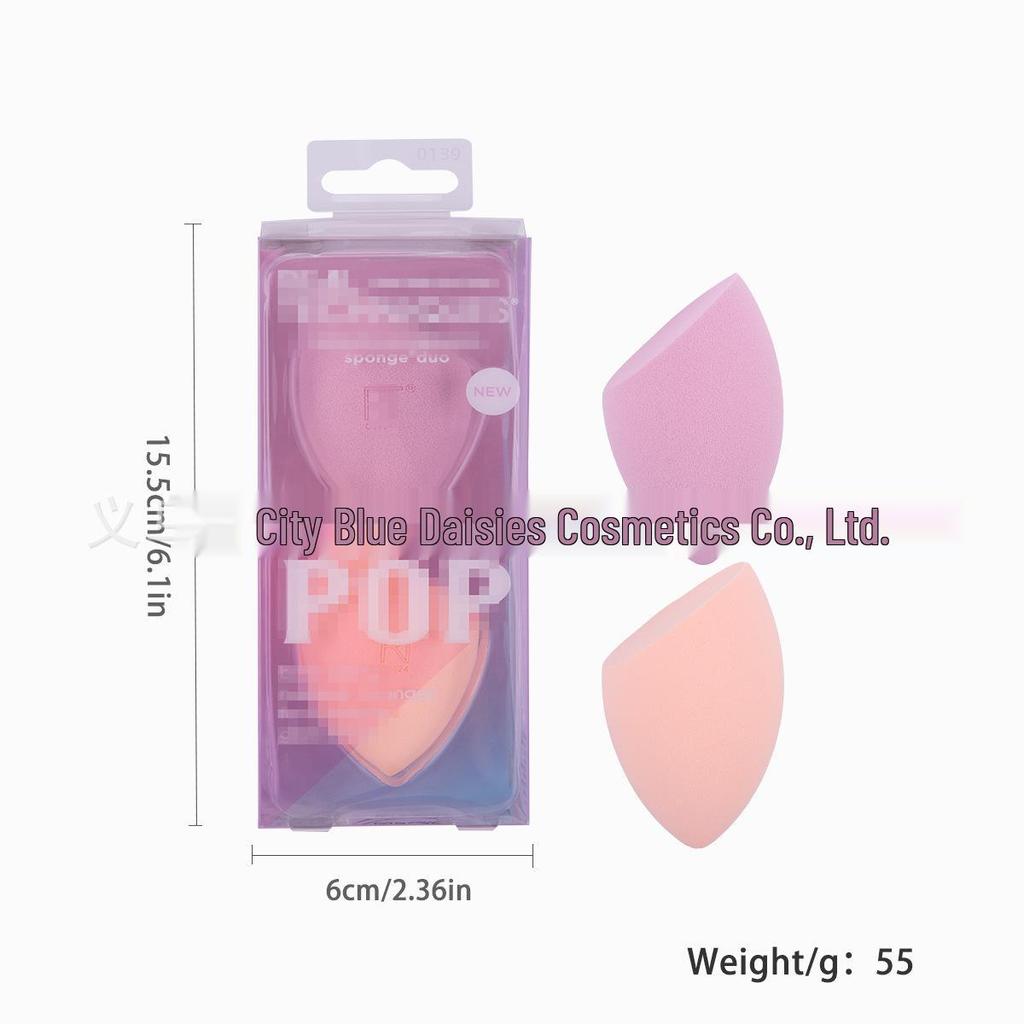 RT Series Makeup Brush & Sponge Set: Blending & Eyeshadow Brushes with Beauty Sponge