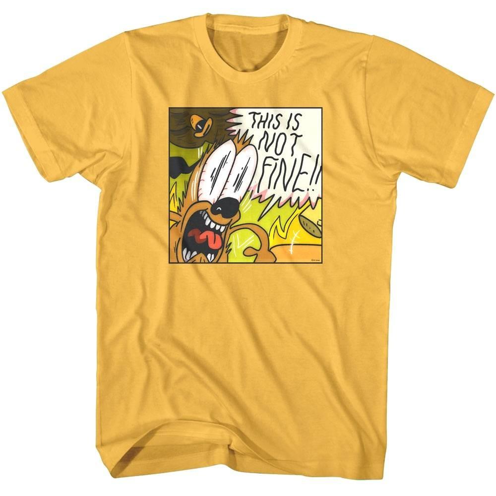 This is Fine Angry Dog Men s T Shirt Unisex T-Shirt XXXXL