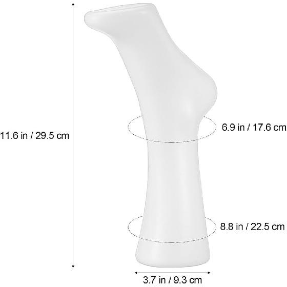 Gatuida Fake Feet Model: Foot Mannequin Leg Foot Sock Display Mold Foot Model Stand Jewelry Mannequin Display for Home Shop Feet Mannequin