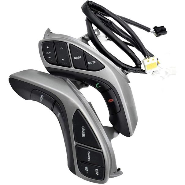 

Car Multi-Function Steering Wheel Control Switch Auto Steering Wheel Button/Fit for Hyu.ndai Elantra 2012 2013 2014 2015 Year I30 Audio Phone Switch (12pins) L