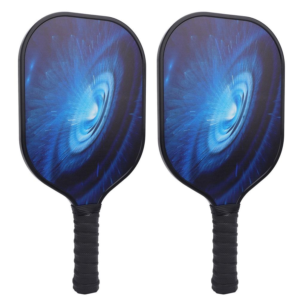 Pickle Ball Paddles Honeycomb Core Fiberglass Surface Pickle Ball Set with 2 Rackets 2 Balls 1
