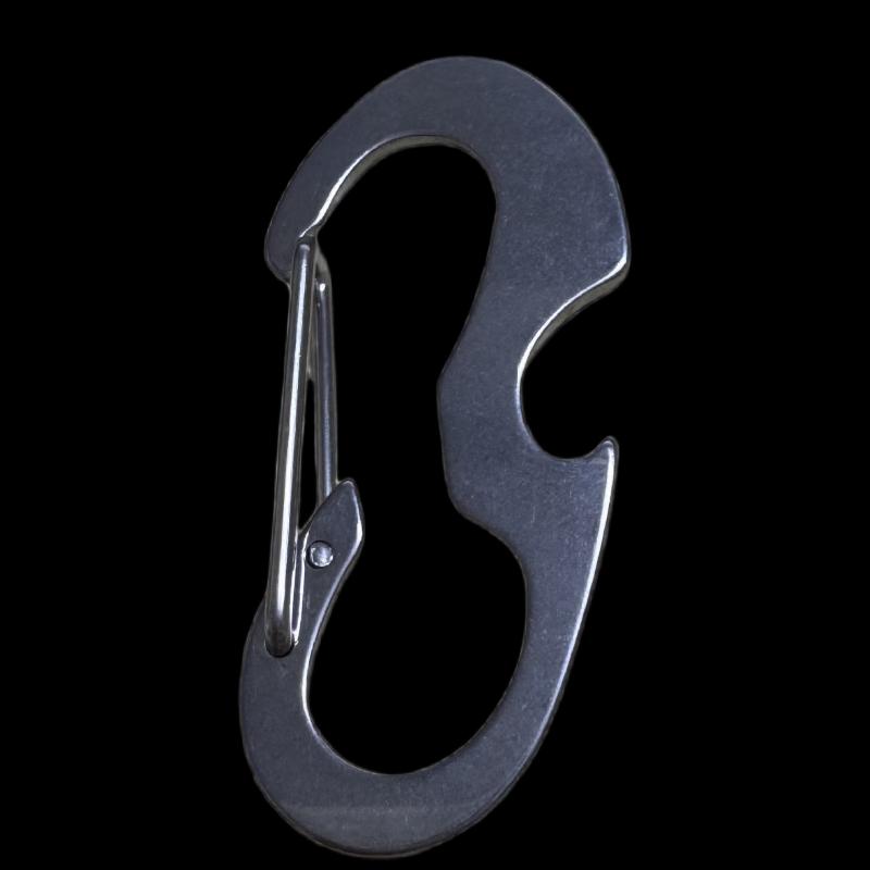 

304 Stainless Steel Multi-tool Carabiner Bottle Opener