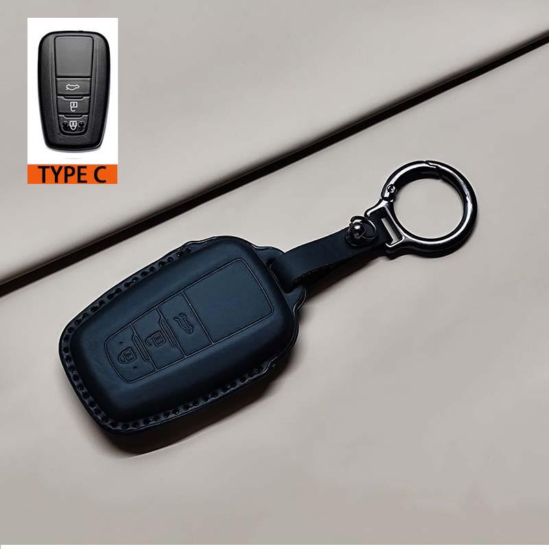 Toyota Schlüsselhülle für Camry, Corolla, Avalon, RAV4 und Highlander - Auto-Schlüsselschale Tasche