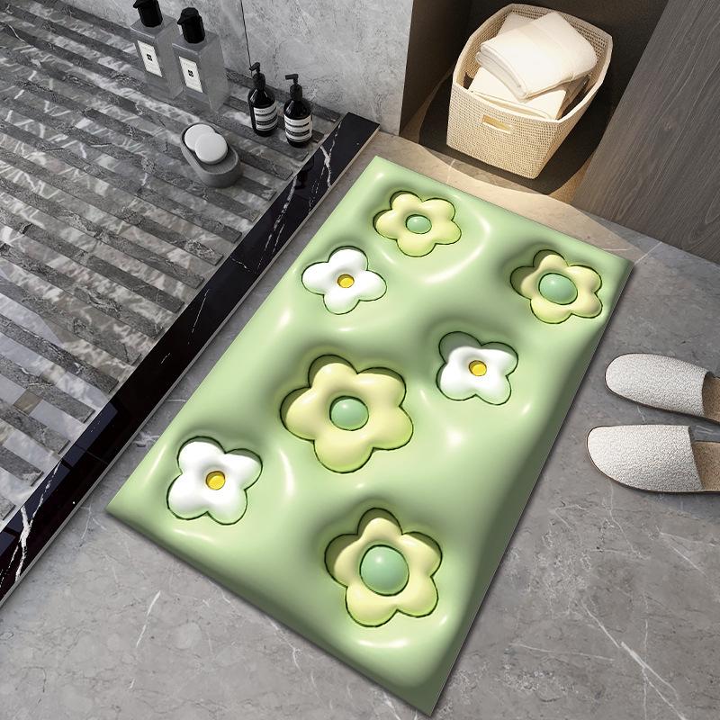Diatomaceous Earth Quick-Dry Anti-Slip Bath Mat – Easy-Clean, Dirt-Resistant