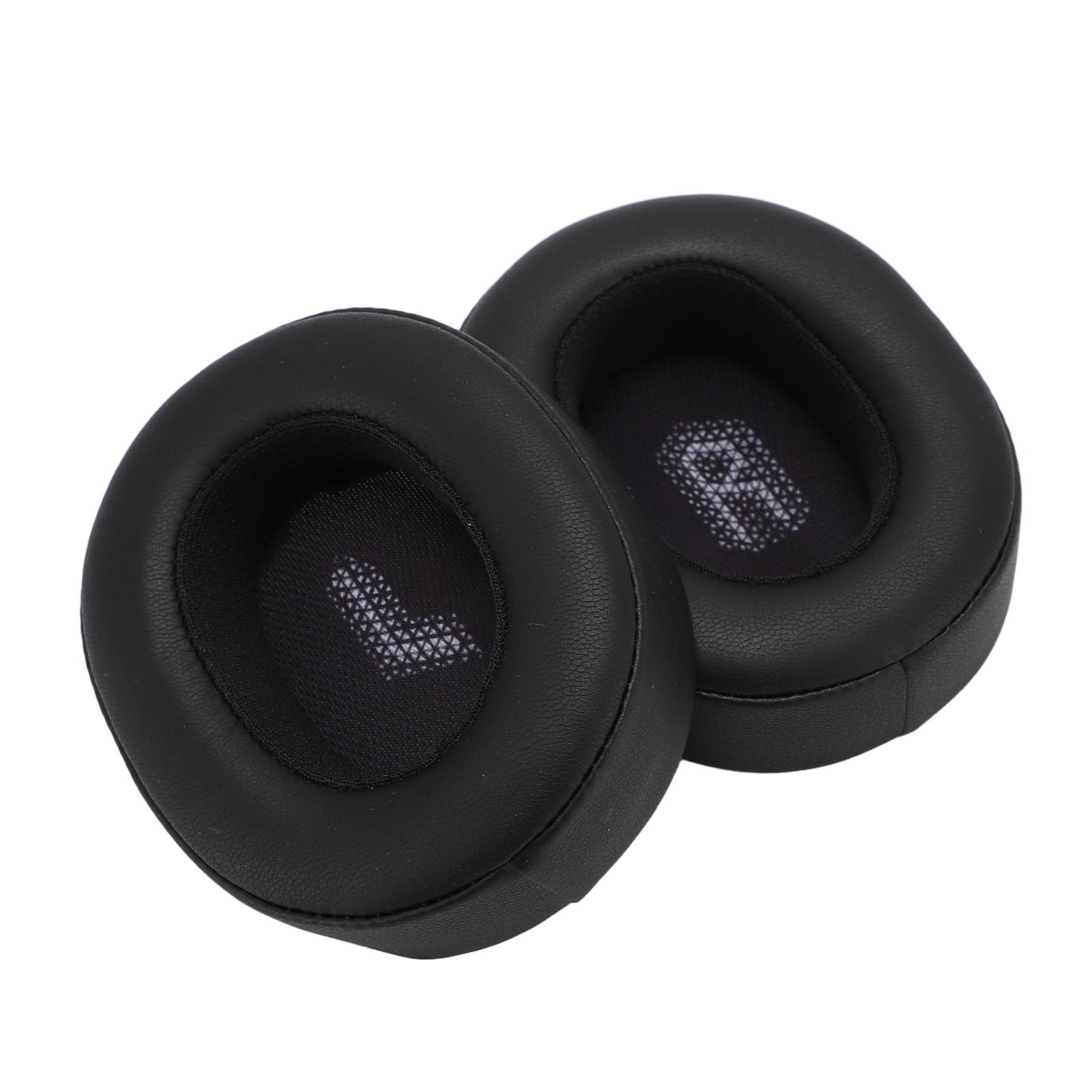 

Амбушюры для наушников Protein Leather Foam с шумоизоляцией, сменные амбушюры для беспроводных наушников E55BT чёрный