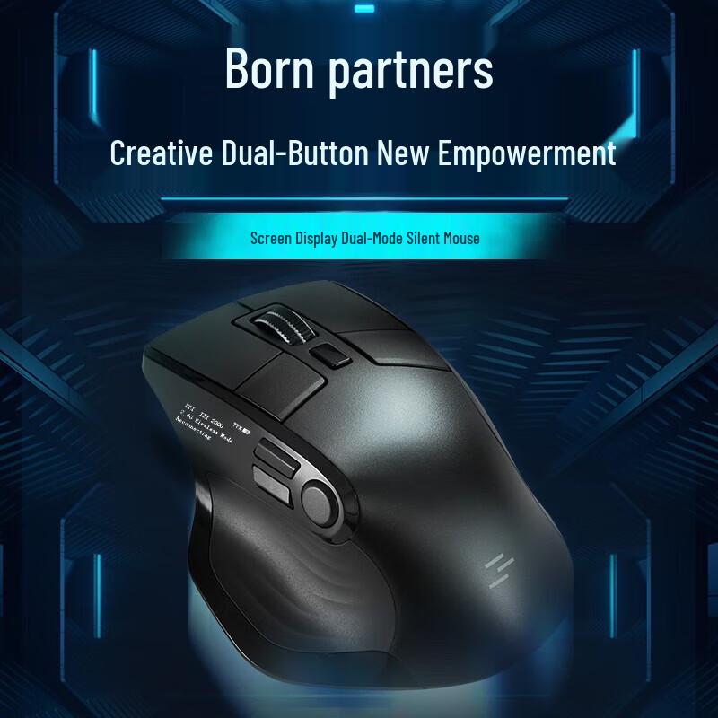 SANWA Ergonomic Dual-Mode Wireless Mouse